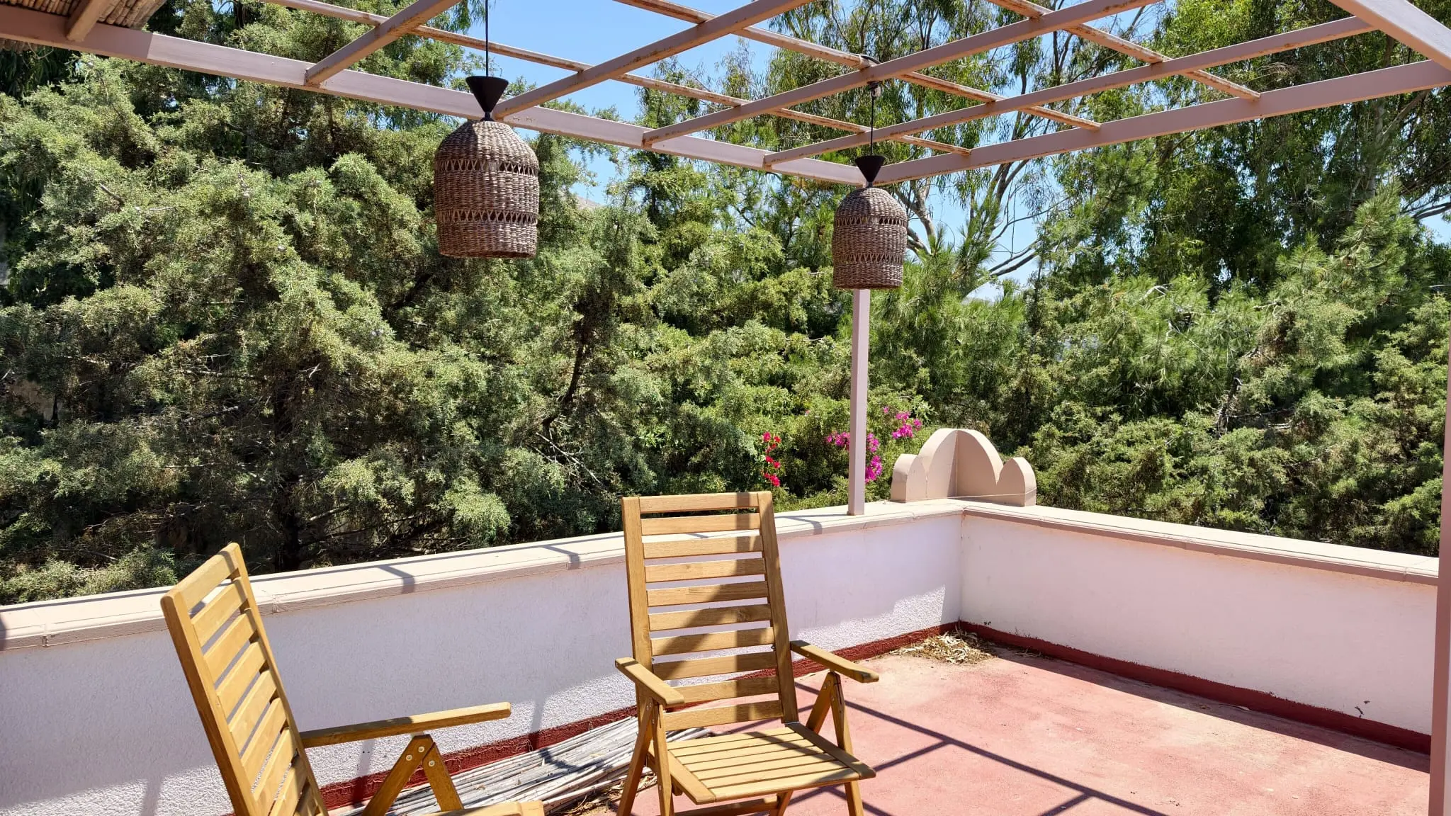 Large terrace
